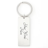 THANKS DAD - Stainless Steel Keychain