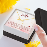 Scripted Love Necklace