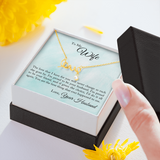 Scripted Love Necklace