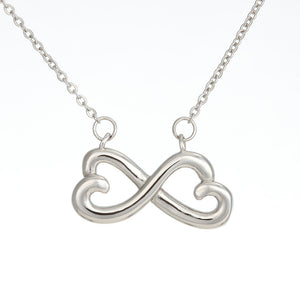 Open image in slideshow, Infinity Heart Necklace - Valentines
