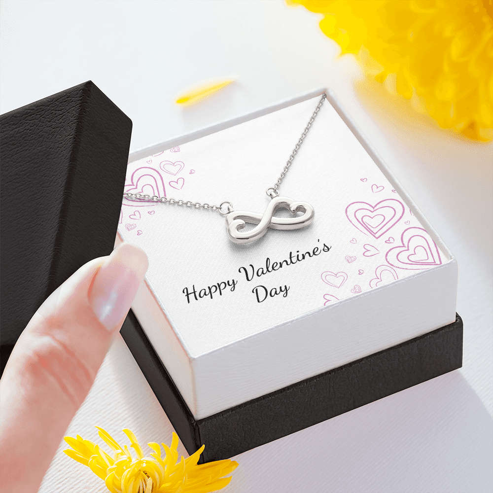 Infinity Heart Necklace - Valentines