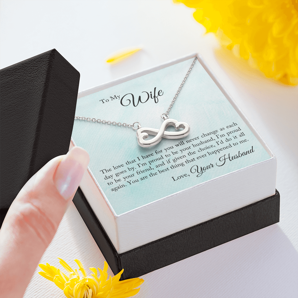 Infinity Heart Necklace