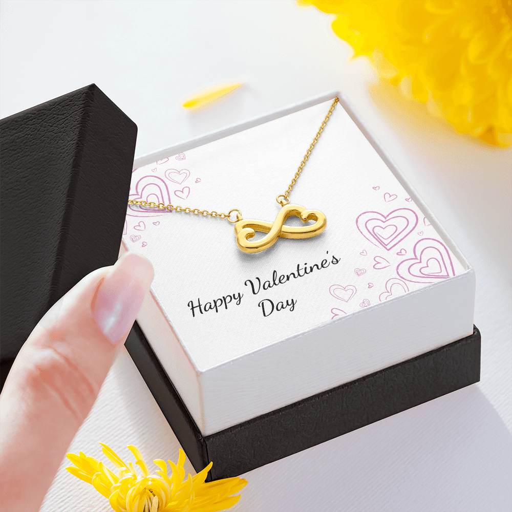 Infinity Heart Necklace - Valentines