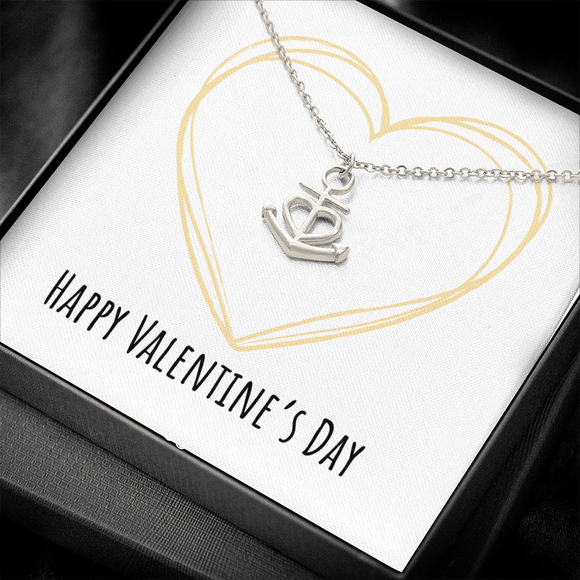 Anchor Necklace - Valentines