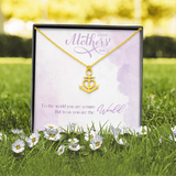 Anchor Necklace with Message card