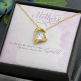 Forever Love Necklace with message card