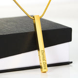 4 Sided Vertical Bar - Valentines
