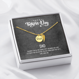 Round Dad Necklace