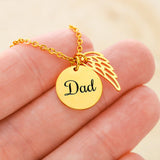 Round Dad Necklace