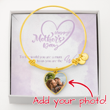BU Heart Bangle