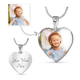 CUSTOM HEART PENDANT NECKLACE