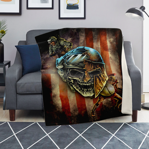 AMERICAN VIKING MICROFLEECE BLANKET