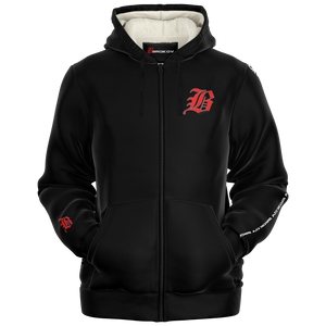 BD MICROFLEECE ZIP UP HOODIE