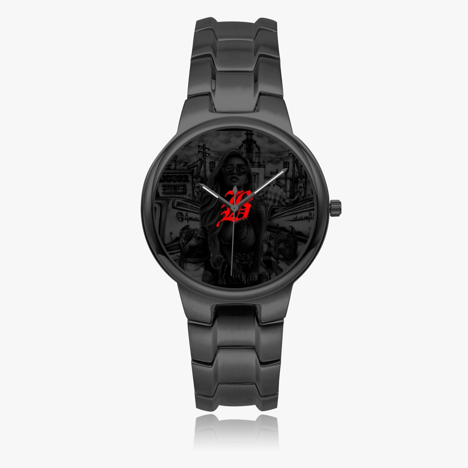 266. Exclusive Stainless Steel Quartz Watch - GHETTO LOVE