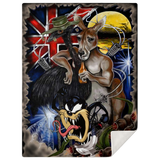 AUSSIE PRIDE MICROFLEECE BLANKET