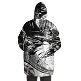 SPLASHED MICROFLEECE SNUG HOODIE