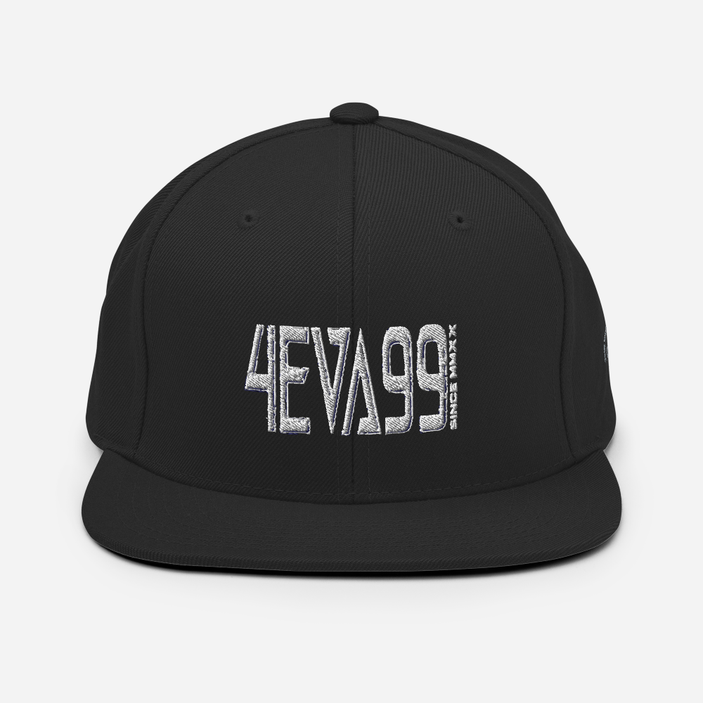 4EVA99 EMBROIDERED Snapback Hat