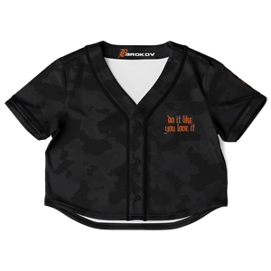 Open image in slideshow, THE DISCIPLINE CROPPED BASEBALL JERSEY
