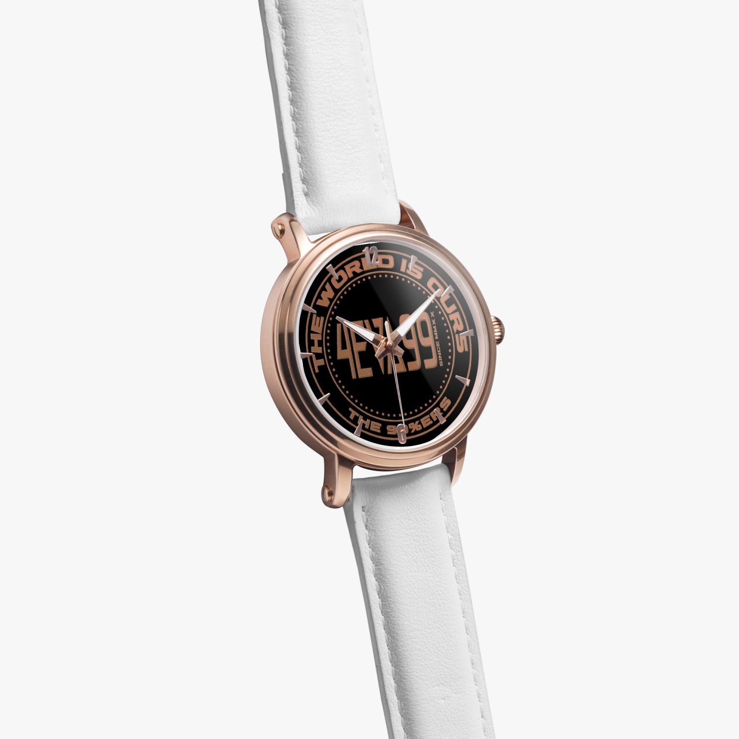 EMBLEM 158. 46mm Unisex Automatic Watch (Rose Gold)