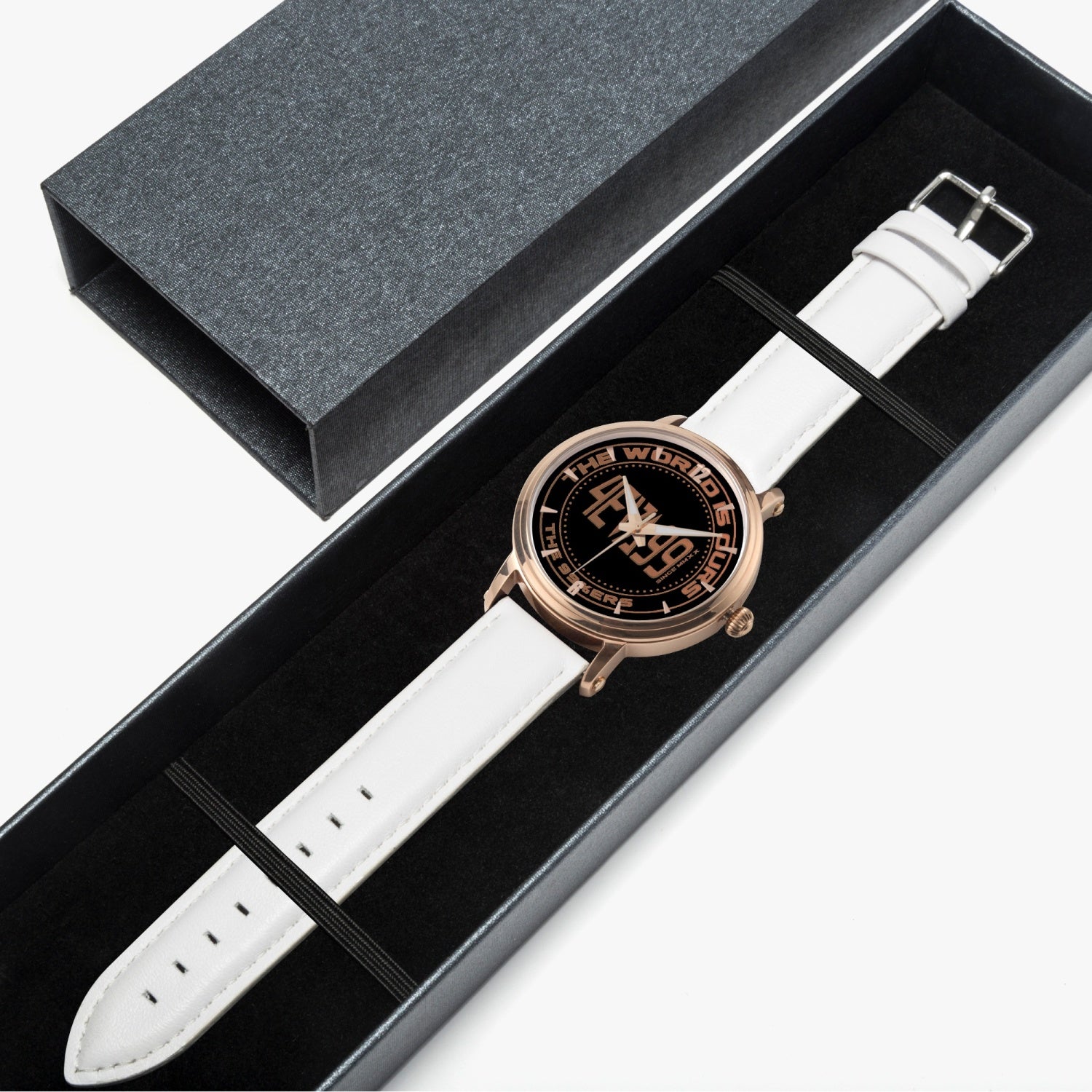 EMBLEM 158. 46mm Unisex Automatic Watch (Rose Gold)