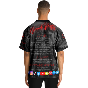 VISUAL POETRY FOOTBALL JERSEY