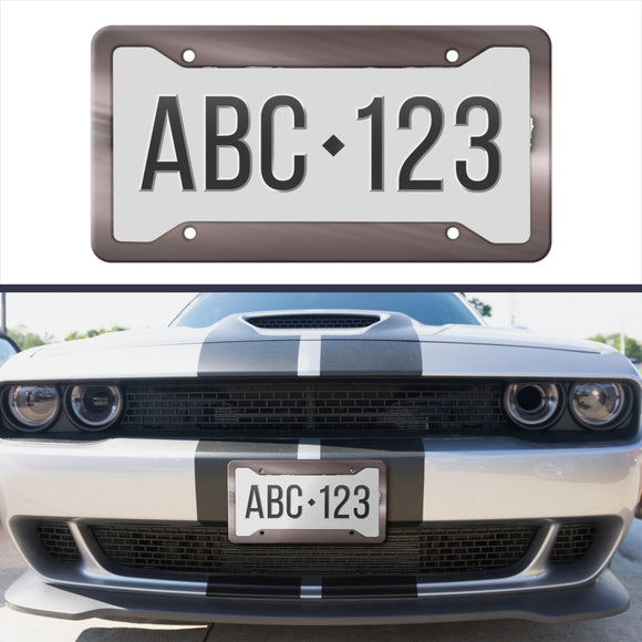 CUSTOM LICENSE PLATE FRAME