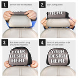 CUSTOM HEAD REST COVERS