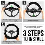 CUSTOM STEERING WHEEL COVER